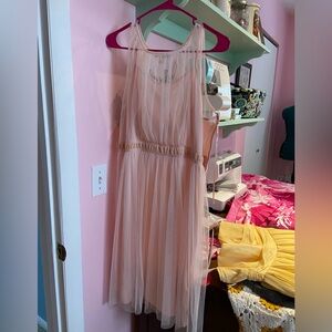 Lauren Conrad Pink Dress Large